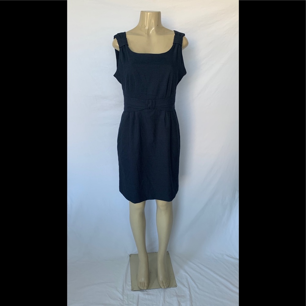 Banana Republic Size 10 Navy Blue Sheath Dress